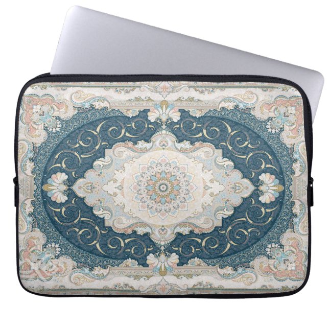 Housse Pour Ordinateur Portable Tapis ancien persan turc (Devant)