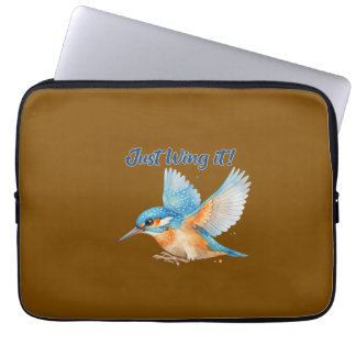 Housse Pour Ordinateur Portable Tapis de bain Martin-pêcheur