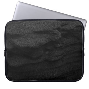 Housse Pour Ordinateur Portable Tapis noir et gris