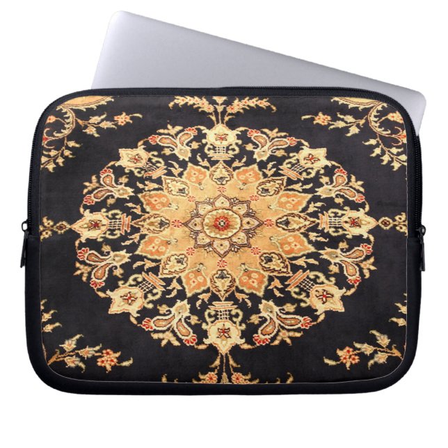 Housse Pour Ordinateur Portable Tapis Oriental Perse Turc (Devant)