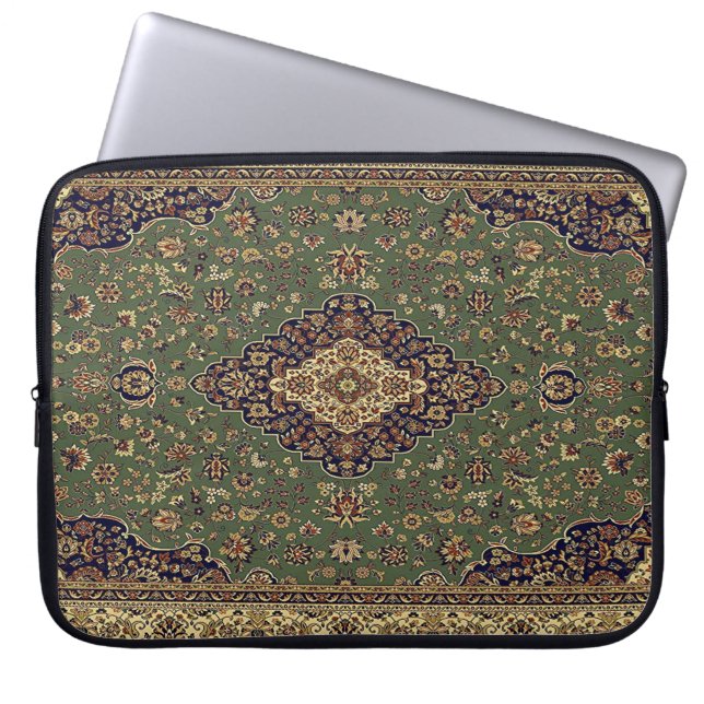 Housse Pour Ordinateur Portable Tapis Oriental Perse Turc (Devant)