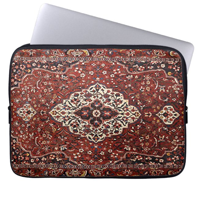 Housse Pour Ordinateur Portable Tapis Oriental Perse Turc (Devant)