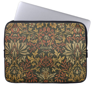 Housse Pour Ordinateur Portable Tapisserie de jardin de fleurs de William Morris