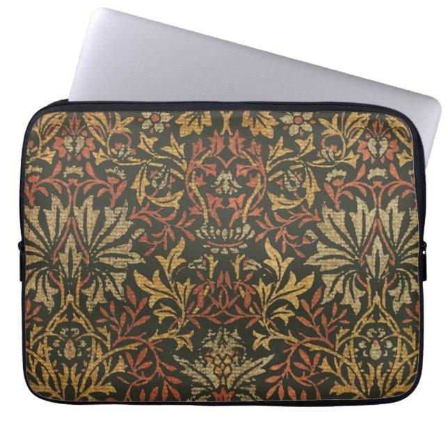 Housse Pour Ordinateur Portable Tapisserie du jardin de fleurs William Morris (Devant)