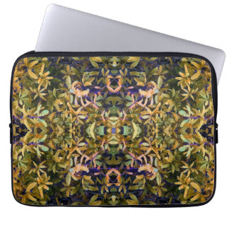 Housse Pour Ordinateur Portable Tapisserie feuillue