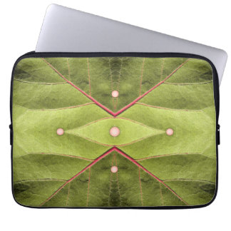 Housse Pour Ordinateur Portable Tapisserie Olive à Tufts