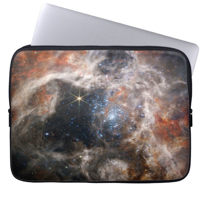 Housse Pour Ordinateur Portable Tarantula Nebula Image de JWST (Devant)