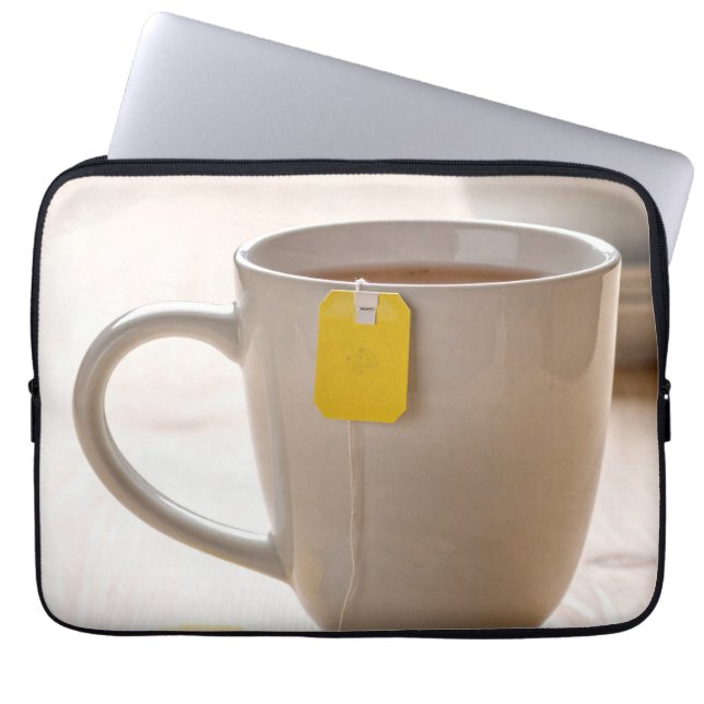 Housse Pour Ordinateur Portable Tasse de thé (Devant)