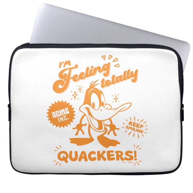 Housse Pour Ordinateur Portable Tasty Retro DAFFY DUCK™ (Devant)