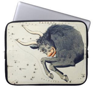 Housse Pour Ordinateur Portable Taureau Inspiré du Zodiaque