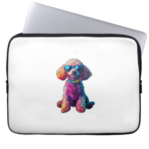 Housse Pour Ordinateur Portable Tchiot Caniche Amoureux Animaux Graphique Chien Mi
