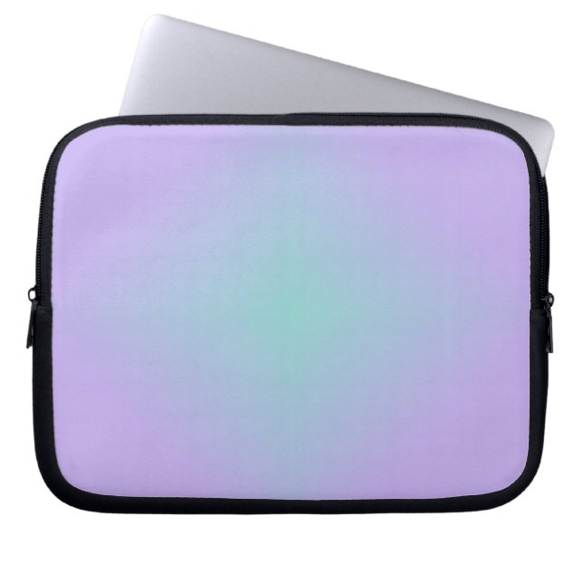 Housse Pour Ordinateur Portable Teal Lavender Glow (Devant)