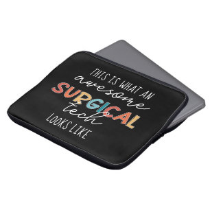 Housse Pour Ordinateur Portable Technologue chirurgical drôle de chirurgie OU cade