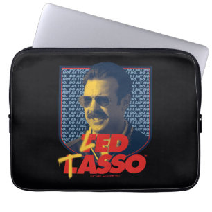 Housse Pour Ordinateur Portable Ted Lasso   Insigne Led Tasso