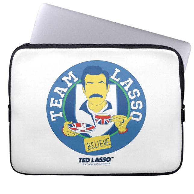 Housse Pour Ordinateur Portable Ted Lasso | Team Lasso Tea Iconic Avatar (Devant)