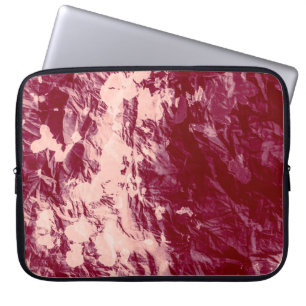 Housse Pour Ordinateur Portable Teinture à tarte hippie. Enfants En Forme Rétro. W
