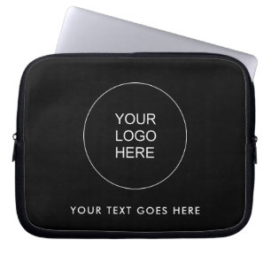 Housse Pour Ordinateur Portable Téléchargez votre propre logo d'entreprise Ajouter