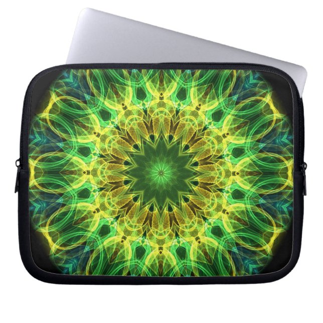 Housse Pour Ordinateur Portable Tenir le kaléidoscope de mains (Devant)
