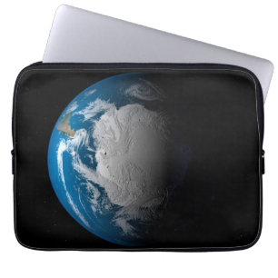 Housse Pour Ordinateur Portable Terre Pleine Montrant Des Nuages Simulés Sur L'Ant