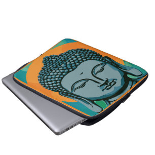 Housse Pour Ordinateur Portable Tête de bouddha zen