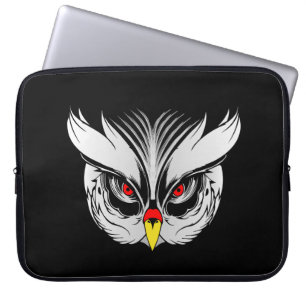 Housse Pour Ordinateur Portable Tête de chouette