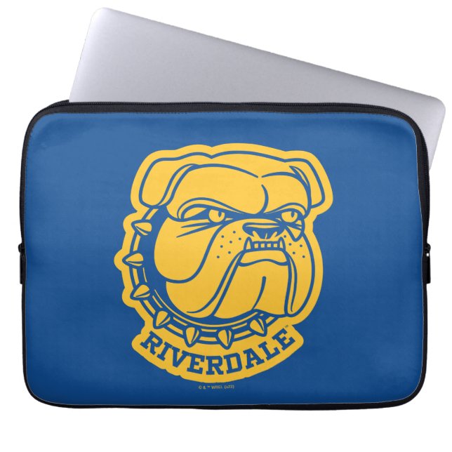 Housse Pour Ordinateur Portable Tête de Riverdale Bulldog (Devant)