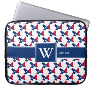 Housse Pour Ordinateur Portable TEXAS USA Écriture chrétienne Ordinateur portable