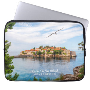 Housse Pour Ordinateur Portable Texte personnalisé Monténégro