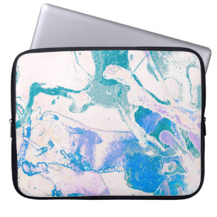 Housse Pour Ordinateur Portable Texture artistique. Bright Violet Border. Art viol