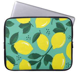 Housse Pour Ordinateur Portable Texture créative de peinture rose-bleu, abstraite.