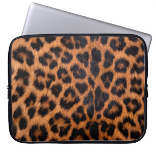 Housse Pour Ordinateur Portable Texture de peau de léopard : Parcelle de tache l