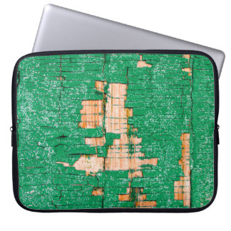 Housse Pour Ordinateur Portable Texture d'une vieille clôture en bois avec peintur