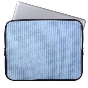 Housse Pour Ordinateur Portable Texture en tissu rayé, véritable tissu.