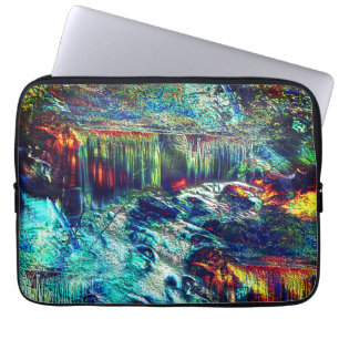 Housse Pour Ordinateur Portable Texture ressemblant à un moule fabriqué à partir d