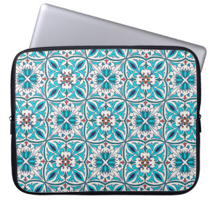 Housse Pour Ordinateur Portable texture vintage et transparente. Belle patte color