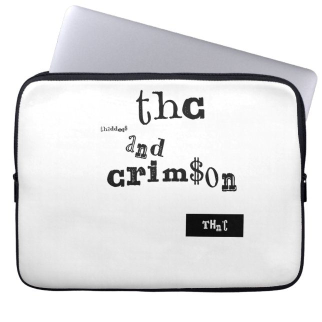 Housse Pour Ordinateur Portable thaddeus & crimson (Devant)