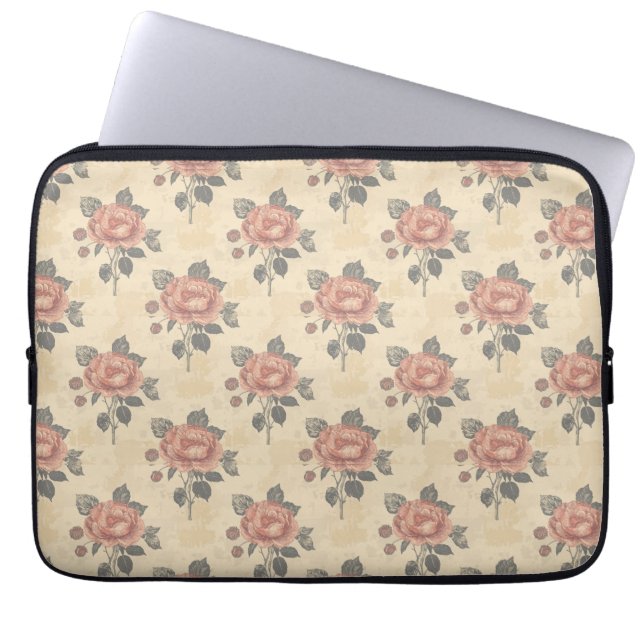 Housse Pour Ordinateur Portable The essence of blooming grace pattern (Devant)