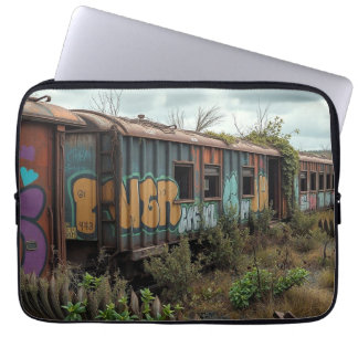Housse Pour Ordinateur Portable The Forgotten Railway – Abandoned Graffiti Train