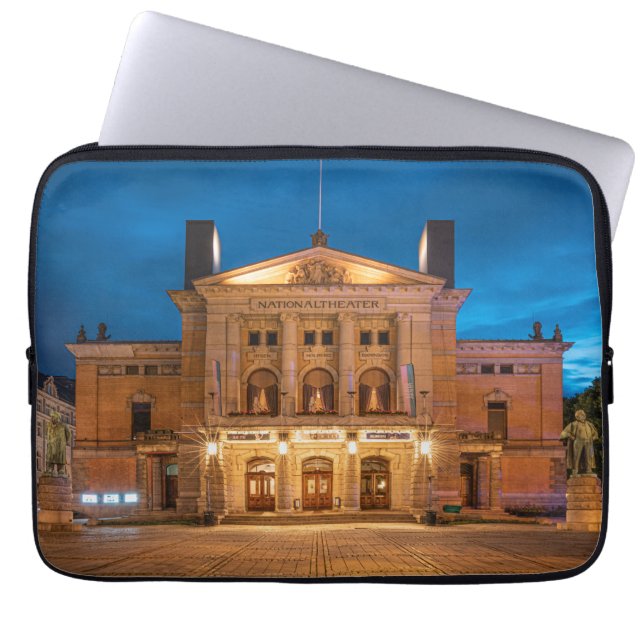 Housse Pour Ordinateur Portable Théâtre national Oslo (Devant)