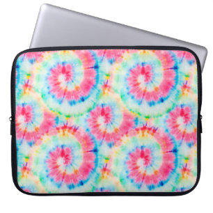 Housse Pour Ordinateur Portable Tie Dye Spiral. Belle Aquarelle Dirty Art. Sw