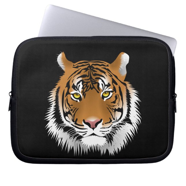 Housse Pour Ordinateur Portable Tiger (Devant)