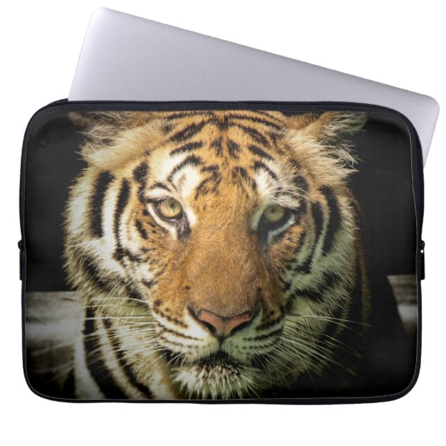Housse Pour Ordinateur Portable tigre (Devant)