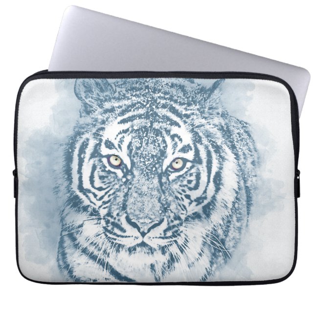 Housse Pour Ordinateur Portable tigre (Devant)
