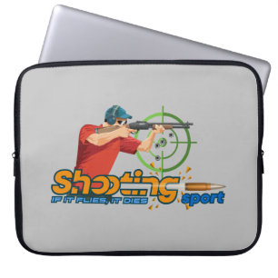 Housse Pour Ordinateur Portable Tir Sports Portable 15 pouces