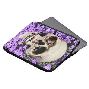 Housse Pour Ordinateur Portable Totenkopf - Gothic