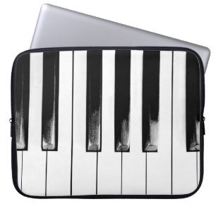 Housse Pour Ordinateur Portable Touches de piano antiques