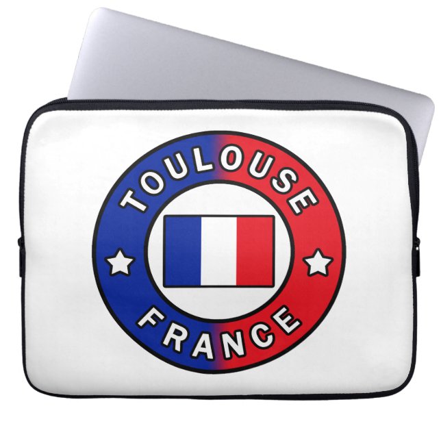 Housse Pour Ordinateur Portable Toulouse France (Devant)