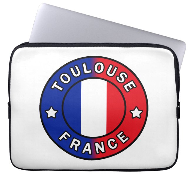 Housse Pour Ordinateur Portable Toulouse France (Devant)