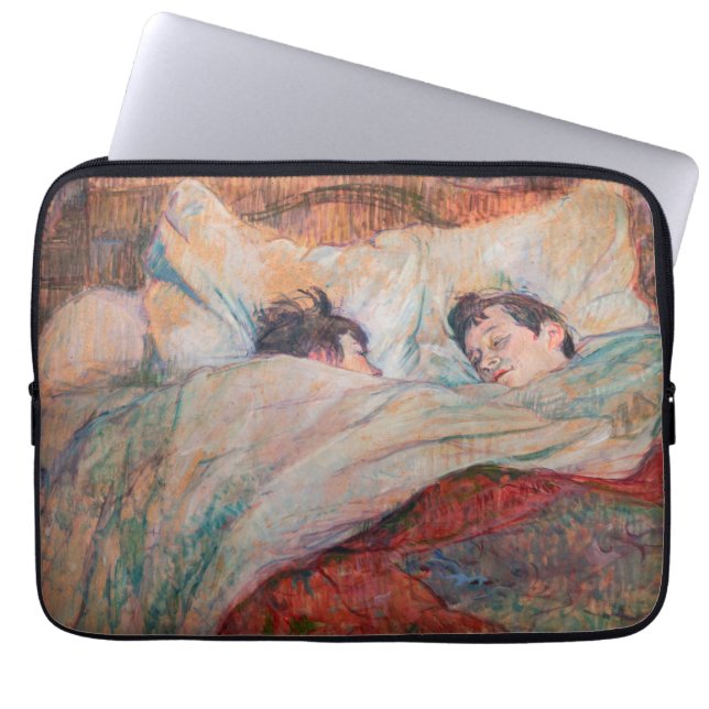 Housse Pour Ordinateur Portable Toulouse-Lautrec - Le Lit (Devant)