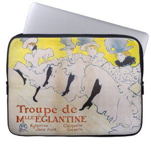 Housse Pour Ordinateur Portable Toulouse-Lautrec - Troupe de Mlle Eglantine